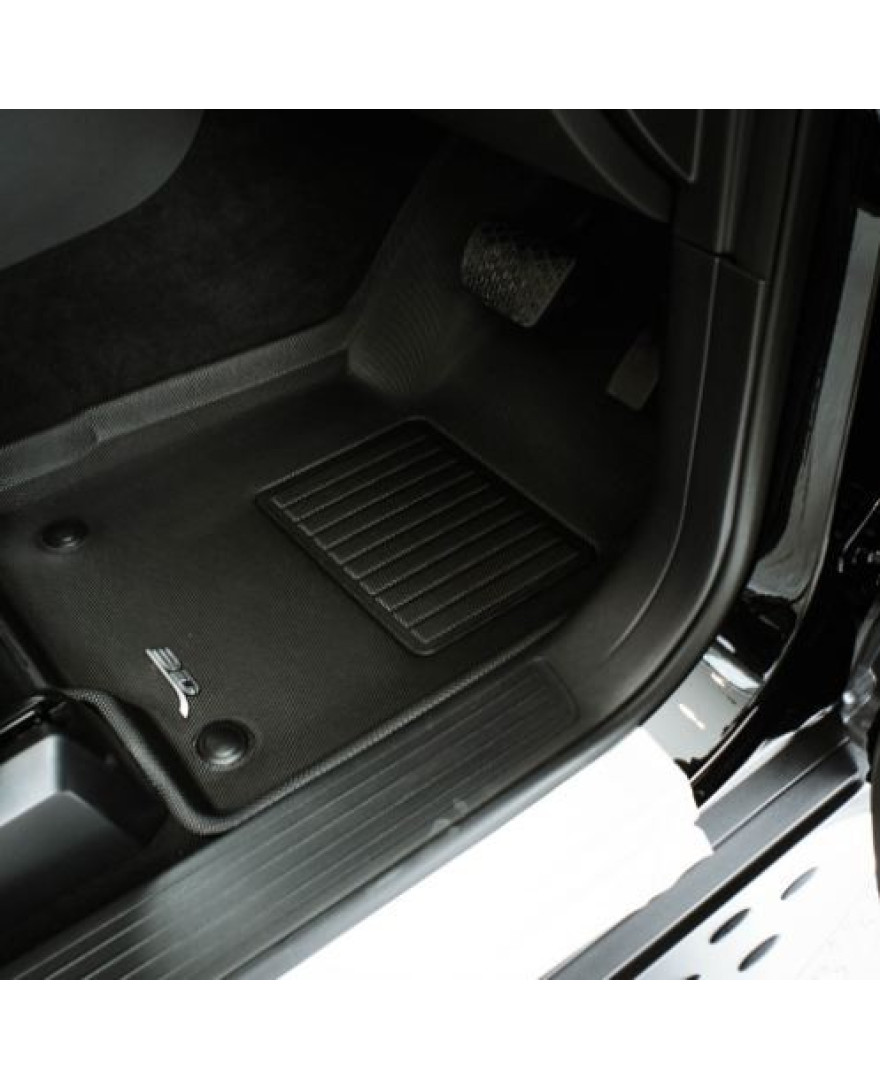 3D MAXpider Custom Fit KAGU Floor Mat | BLACK | Compatible with Mercedes GLE V167/W167 2019 to PRESENT | Set of 4 Pcs
