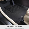 3D Kagu Floor Mat For MERCEDES BENZ EQE V295 2020 to 2023 | Complete Set | Custom Fit | BLACK