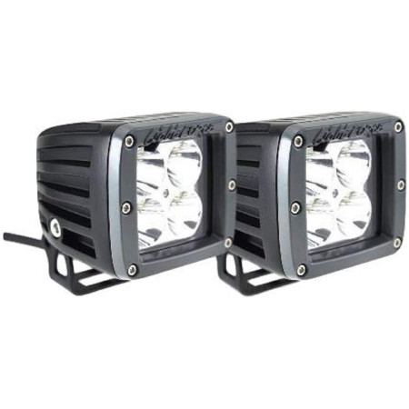 Lightforce Performance Lighting ROK40 LED SPOT UTILITY LIGHT | PAIR WITH HARNESS