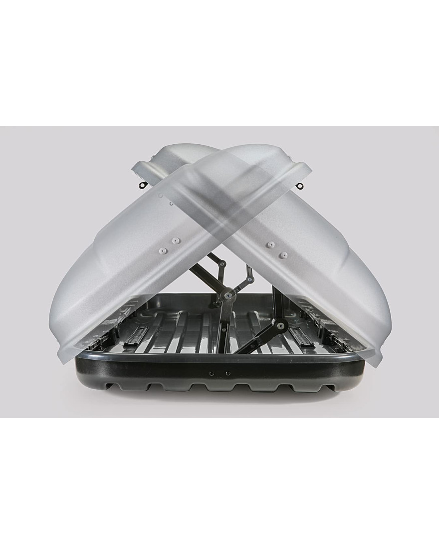 Farad Marlin Black Glossy 400ltr roof Box Suitable for All The Cars