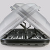 Farad Marlin Black Glossy 400ltr roof Box Suitable for All The Cars