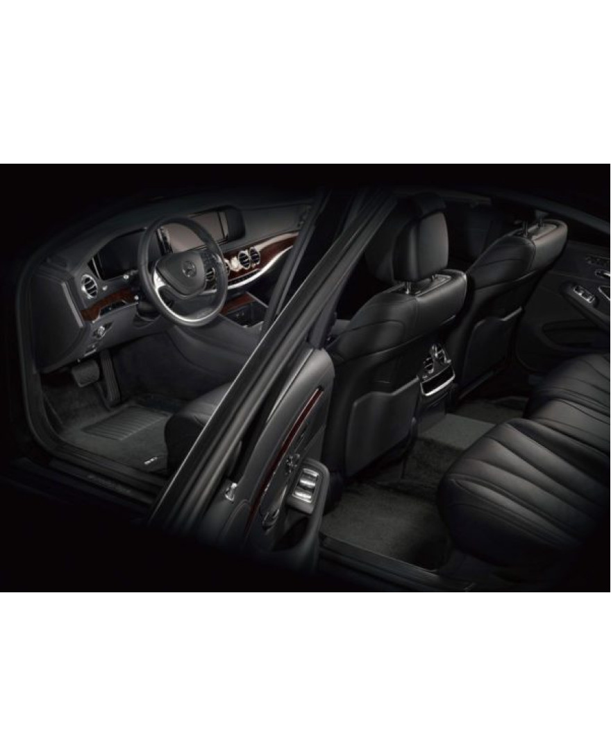 3D Kagu Floor Mat Compatible with SUZUKI OLD SWIFT / SWIFT DZIRE 2017 to Present | Set of 3 Pcs | Custom Fit | BLACK