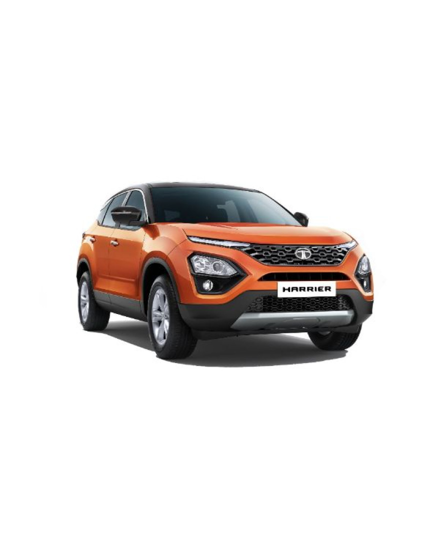 3D Kagu Floor Mat Compatible with TATA HARRIER 2019 to Present | Set of 3 Pcs | Custom Fit | BLACK