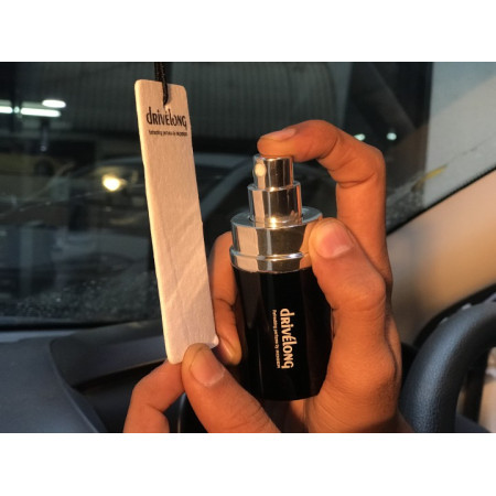 ROGER Car Spray Perfume drivelong Medulla, Waterbased, Longlasting, Spray On Dangler, Unique Mild Fragrance