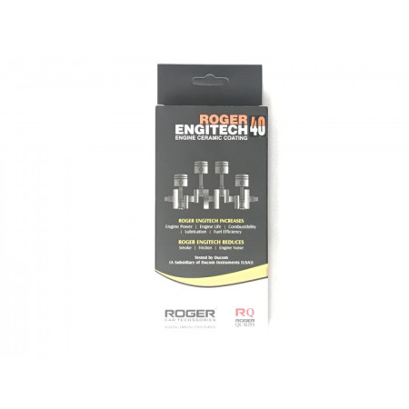 Roger Engitech Nano Ceramic Coating | High Performance Ceramic Engine Oil Additive With Friction Reduction Technology | Enhances Engine Efficiency, Suitable For All Cars Roger Engitech Nano Ceramic Coating | High Performance Ceramic Engine Oil Additive With Friction Reduction Technology | Enhances Engine Efficiency, Suitable For All Cars