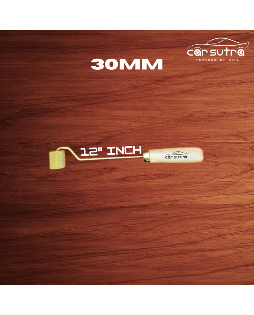 Carsutra Car Audio Damping Sheet Application Roller – 12 Inch Tool with 30 mm Precision Roller