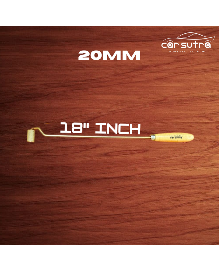 Carsutra Car Audio Damping Sheet Application Roller – 18 Inch Tool with 20 mm Precision Roller