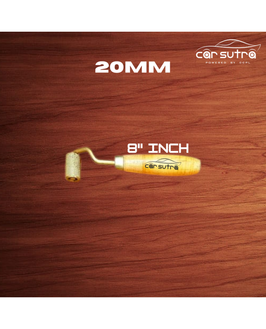 Carsutra Car Audio Damping Sheet Application Roller – 8 Inch Tool with 20 mm Precision Roller