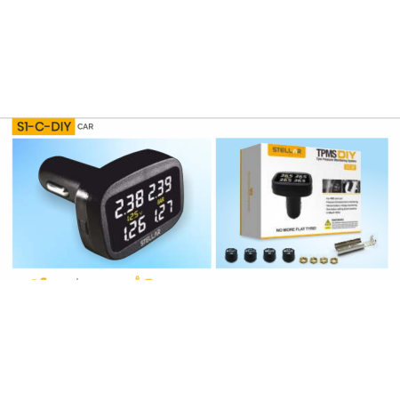 Stellar Tyre Pressure Monitoring Syatem | DIY Installation | S1-C-DIY Stellar Tyre Pressure Monitoring Syatem | DIY Installation | S1-C-DIY