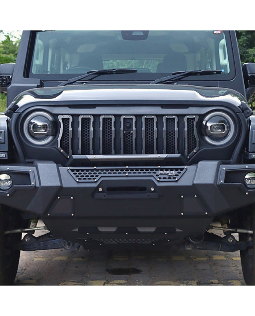 Bimbra Thar Roxx S3 Grill Matt Black