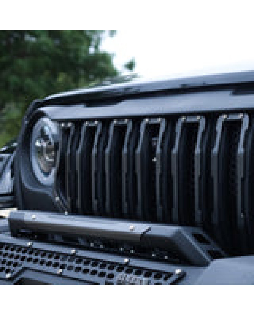 Bimbra Thar Roxx S3 Grill Matt Black