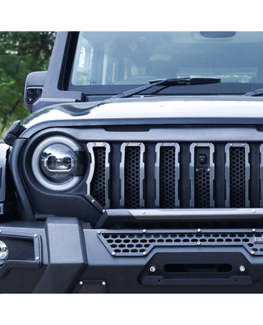 Bimbra Thar Roxx S3 Grill Matt Black