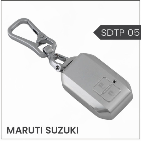 keycare Silver Dust TPU Key Cover for Baleno, Swift, Ertiga, Grand Vitara, XL6, Brezza, Fronx, Dzire, Glanza, Urban Cruiser Hyryder 2b Smart Key | SDTP 05 keycare Silver Dust TPU Key Cover for Baleno, Swift, Ertiga, Grand Vitara, XL6, Brezza, Fronx, Dzire, Glanza, Urban Cruiser Hyryder 2b Smart Key | SDTP 05
