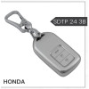 keycare silver dust TPU key cover for City, Civic, Jazz, Brio, Amaze, Cr-v, Wr-v, Br-v, Mobilio 3B Smart Key | SDTP 24 3B