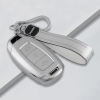 keycare Silver Dust TPU Key Cover And keychain for Hyundai i20, Verna, Kona 3 Button Smart Key | SDTP 41 SDTPKeychain