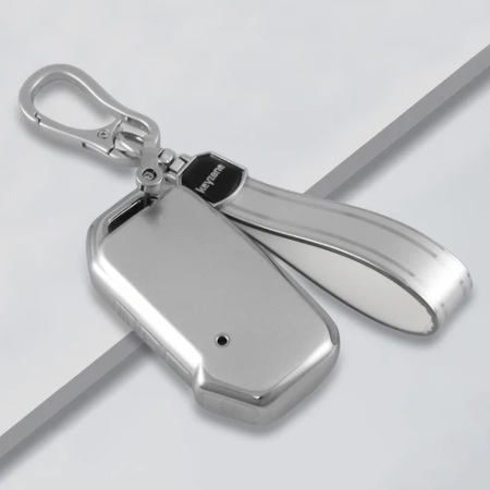 keycare Silver Dust TPU key cover And keychain for Kia Seltos, Sonet 2023 onwards facelift 4 button smart key | SDTP 77, SDTP Keychain keycare Silver Dust TPU key cover And keychain for Kia Seltos, Sonet 2023 onwards facelift 4 button smart key | SDTP 77, SDTP Keychain