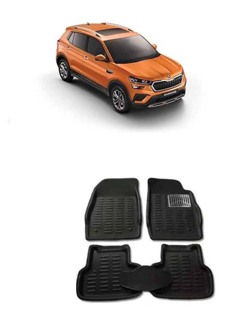 SIPL TPE Floor Mat For Skoda Kushaq