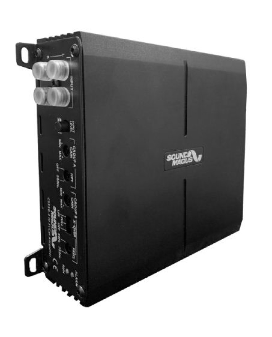 SOUNDMAGUS CS550.4 CLASS D 4 CHANNEL AMPLIFIER