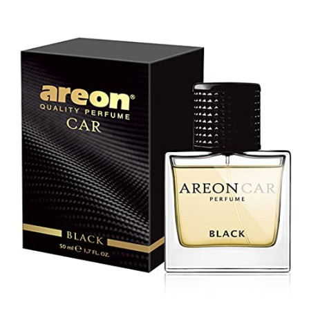 AREON Black 50ml Car Perfume | Glass Bottle | MCP01 
