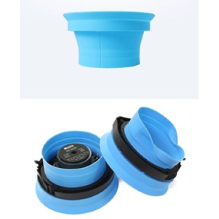 Global Byte Universal Speaker Ring Silicon base Flexible Rain Protector | SR-UNI/SL