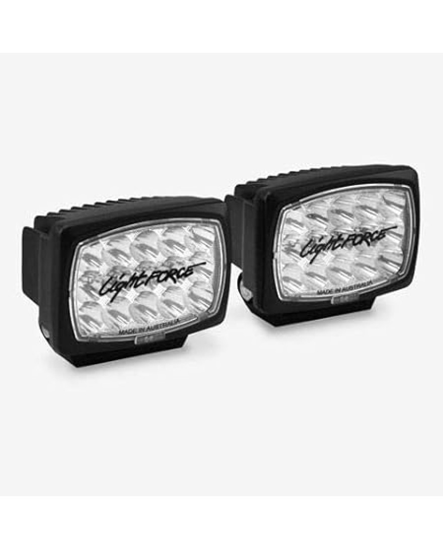 Light Force Striker Waterproof LED Driving Light Twin Pack