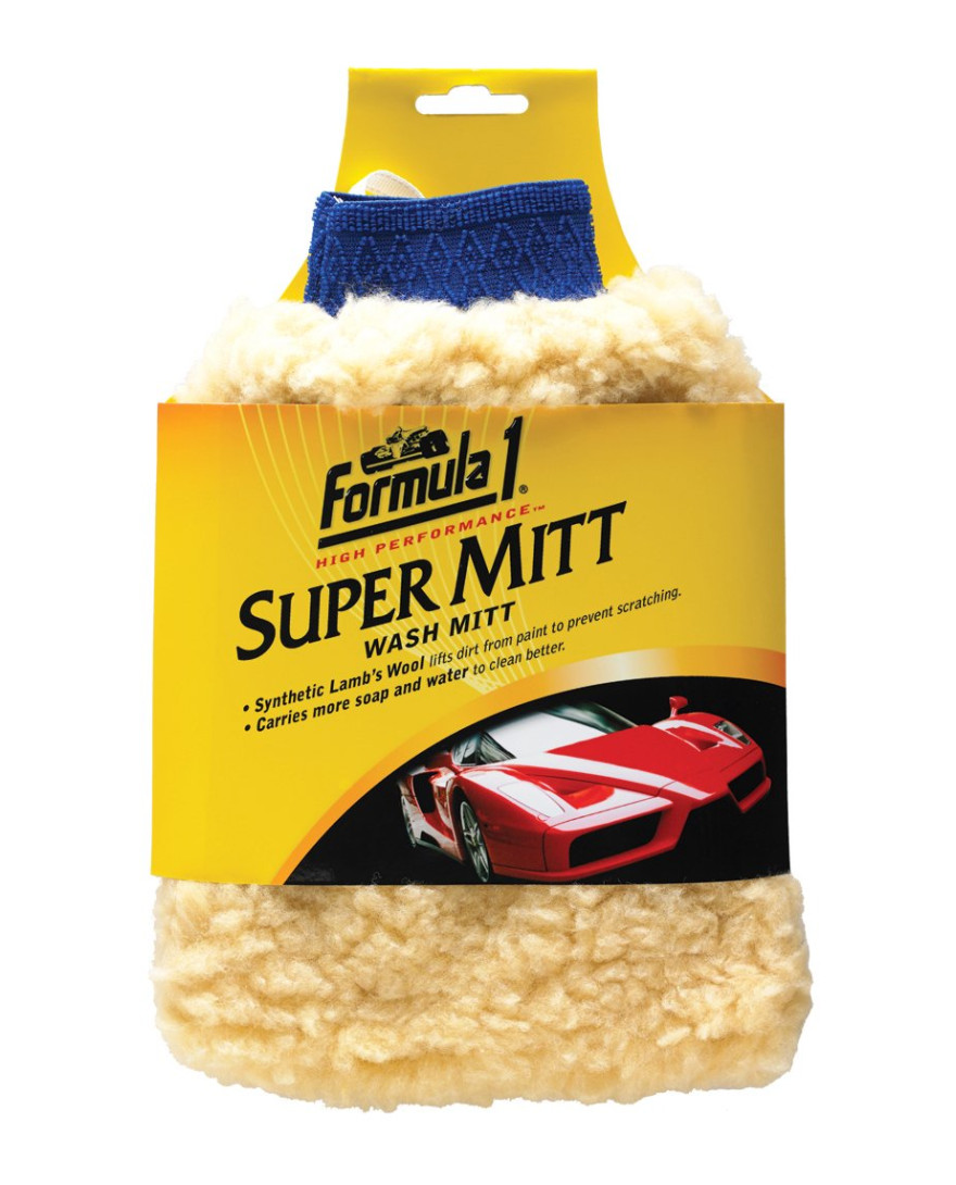 Formula1 Super Mitt Car Cleaning Glove  | Pack of 1