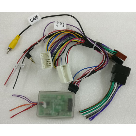 Global Byte Hyundai i20 Elite- Verna Fluidic- Creta- Elantra- I 10 Grand upto 2017 Steering Wheel Control Interface with OEM Camera Retention | SWC-GBHY13.1