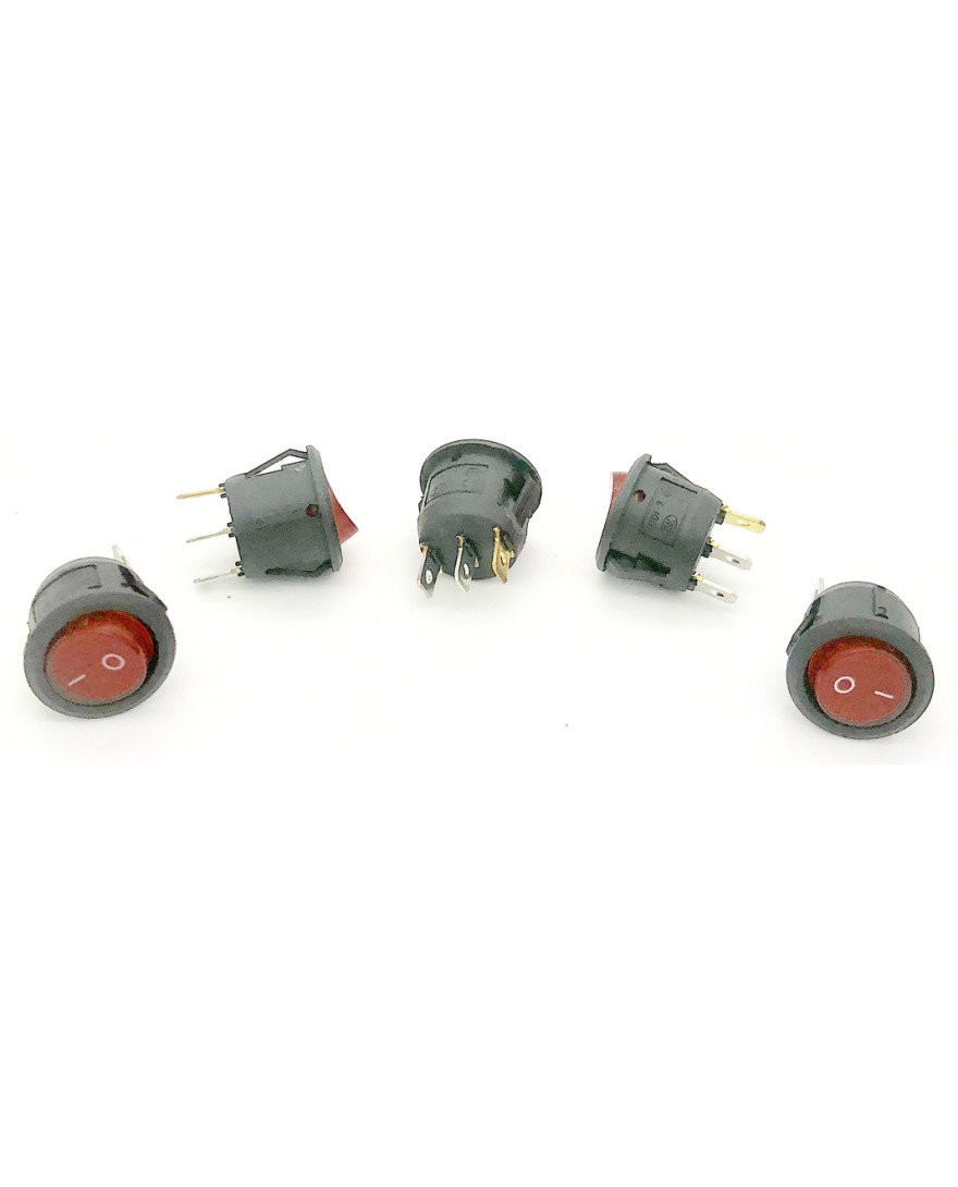 Round Medium Size ON/OFF Switch For 5 AMP