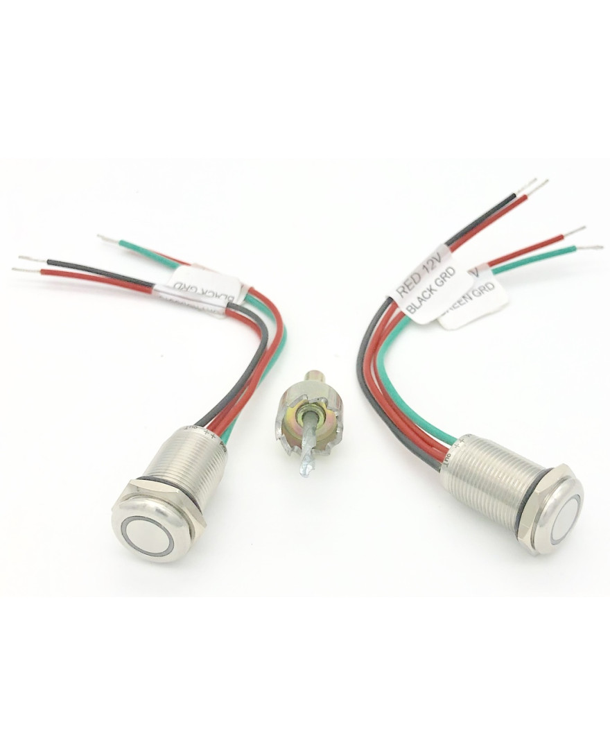 Capacitive Touch Switch Round 16.5MM Size For 7AMP