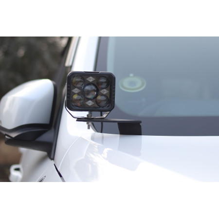 Scorpio-N Windshield Light Brackets