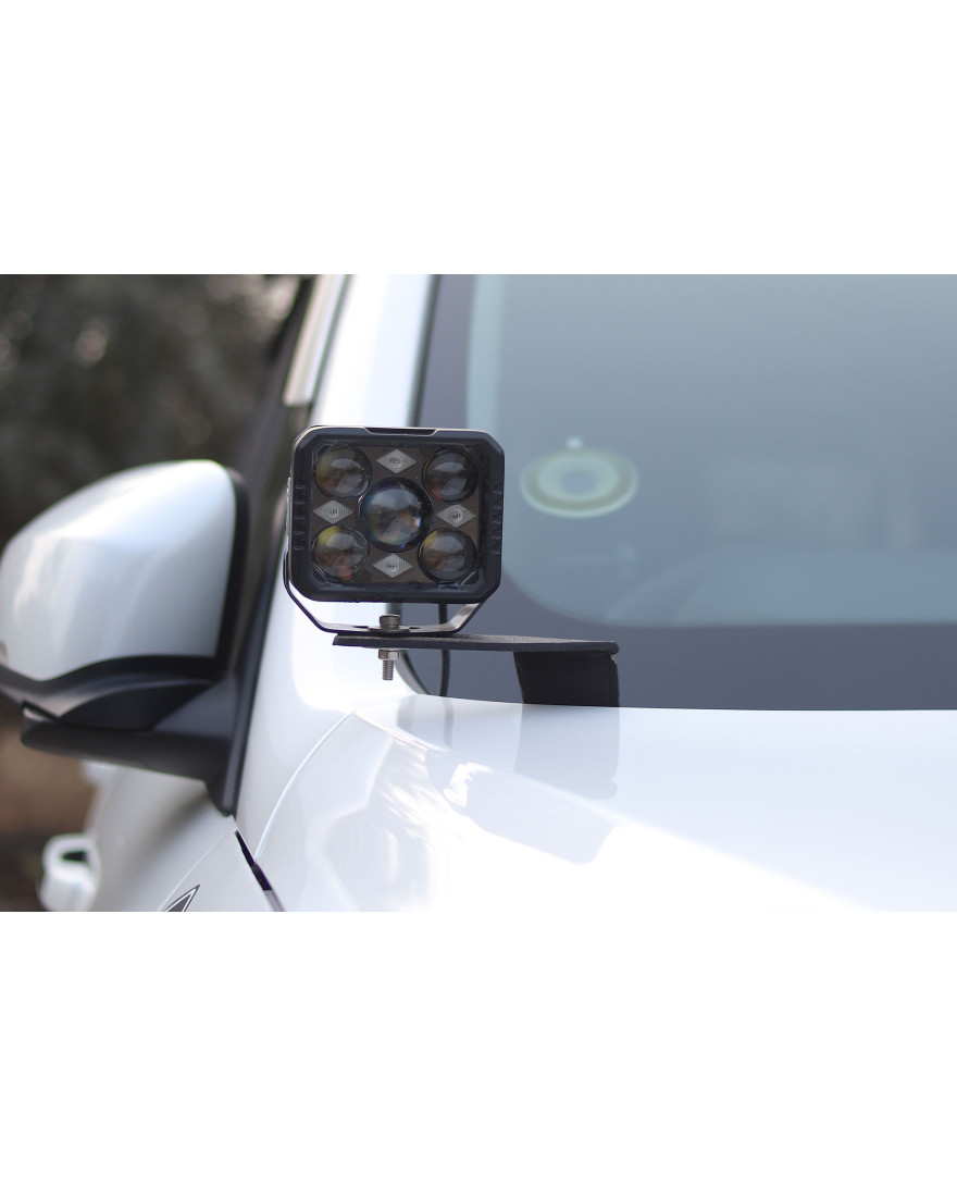 Scorpio-N Windshield Light Brackets