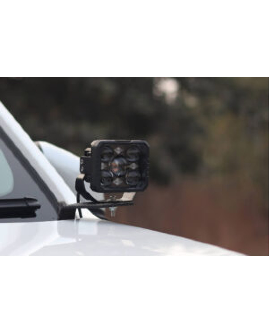 Scorpio-N Windshield Light Brackets