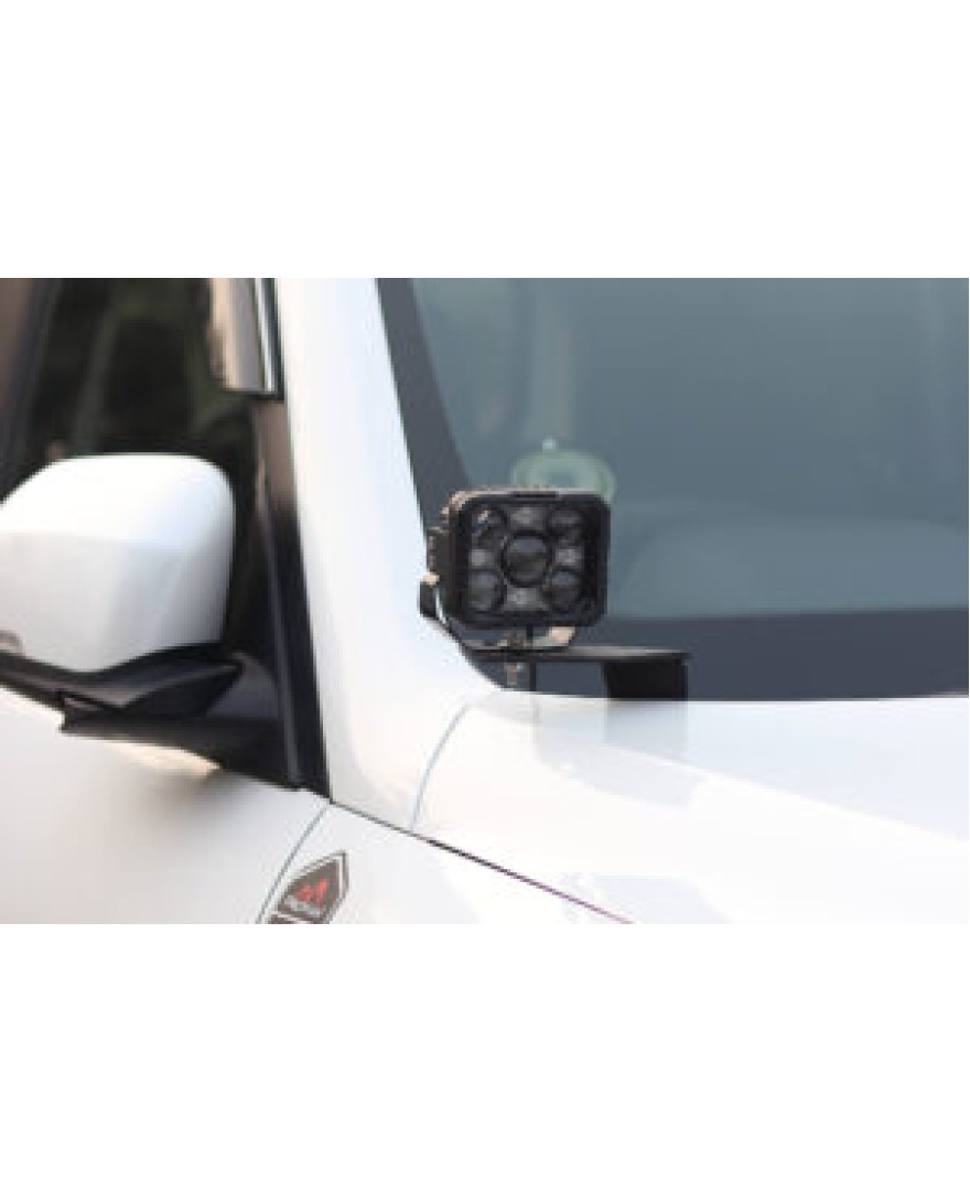 Scorpio-N Windshield Light Brackets