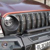 Bimbra 4x4 Front Seven Slot Grill 2.0 | Matt Black | For Mahindra Thar