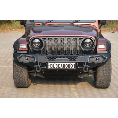Bimbra 4x4 Front Seven Slot Grill 3.0 | Body Color | For Mahindra Thar Bimbra 4x4 Front Seven Slot Grill 3.0 | Body Color | For Mahindra Thar