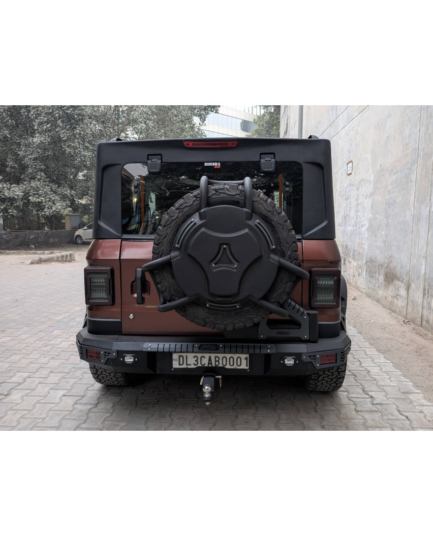 Bimbra 4x4 Stepney Cover Lock | Model-I | For Mahindra Thar