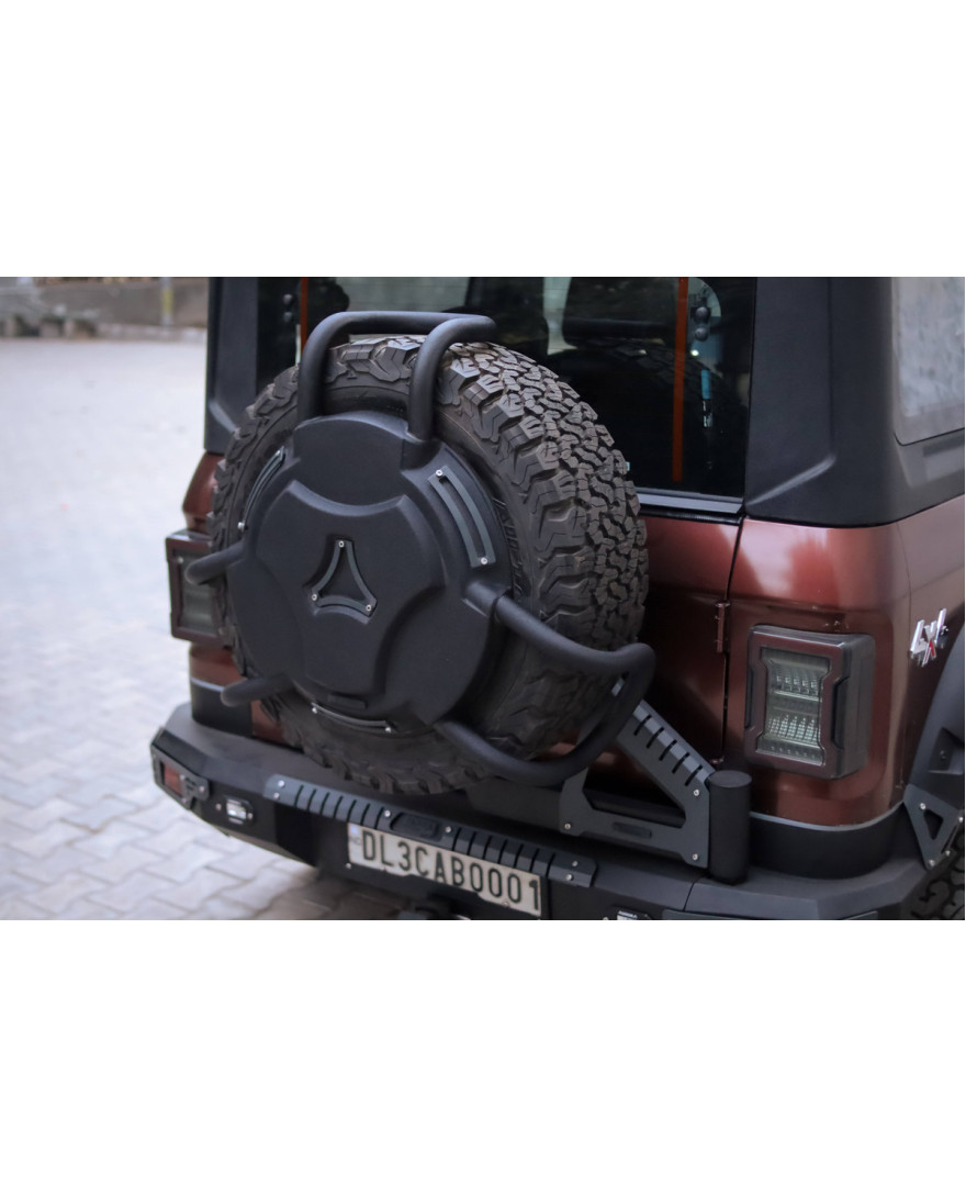 Bimbra 4x4 Stepney Cover Lock | Model-I | For Mahindra Thar