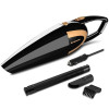 Bergmann Stunner Car Vacuum Cleaner | 150W Powerful Suction | Stainless Steel Lifelong HEPA Filter | Sleek Mirror Finish Body | 100% Copper Motor | 5m Power Cord | Black