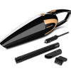 Bergmann Stunner Car Vacuum Cleaner | 150W Powerful Suction | Stainless Steel Lifelong HEPA Filter | Sleek Mirror Finish Body | 100% Copper Motor | 5m Power Cord | Black