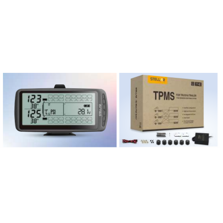 Stellar TPMS for Trucks/Trailers with 6 sensors/upto 34 tyres | T7-6E Stellar TPMS for Trucks/Trailers with 6 sensors/upto 34 tyres | T7-6E