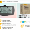 TPMS for Trucks/Trailers with 6 sensors/upto 110 tyres | T7 PRO-6E