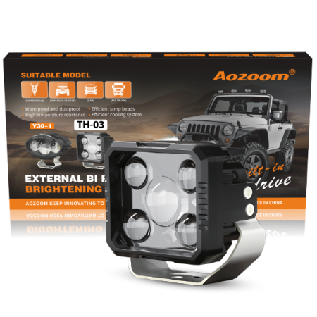 Aozoom TH 03 External Bi Focal 5 Lens Auxillary Light 70W Aozoom TH 03 External Bi Focal 5 Lens Auxillary Light 70W