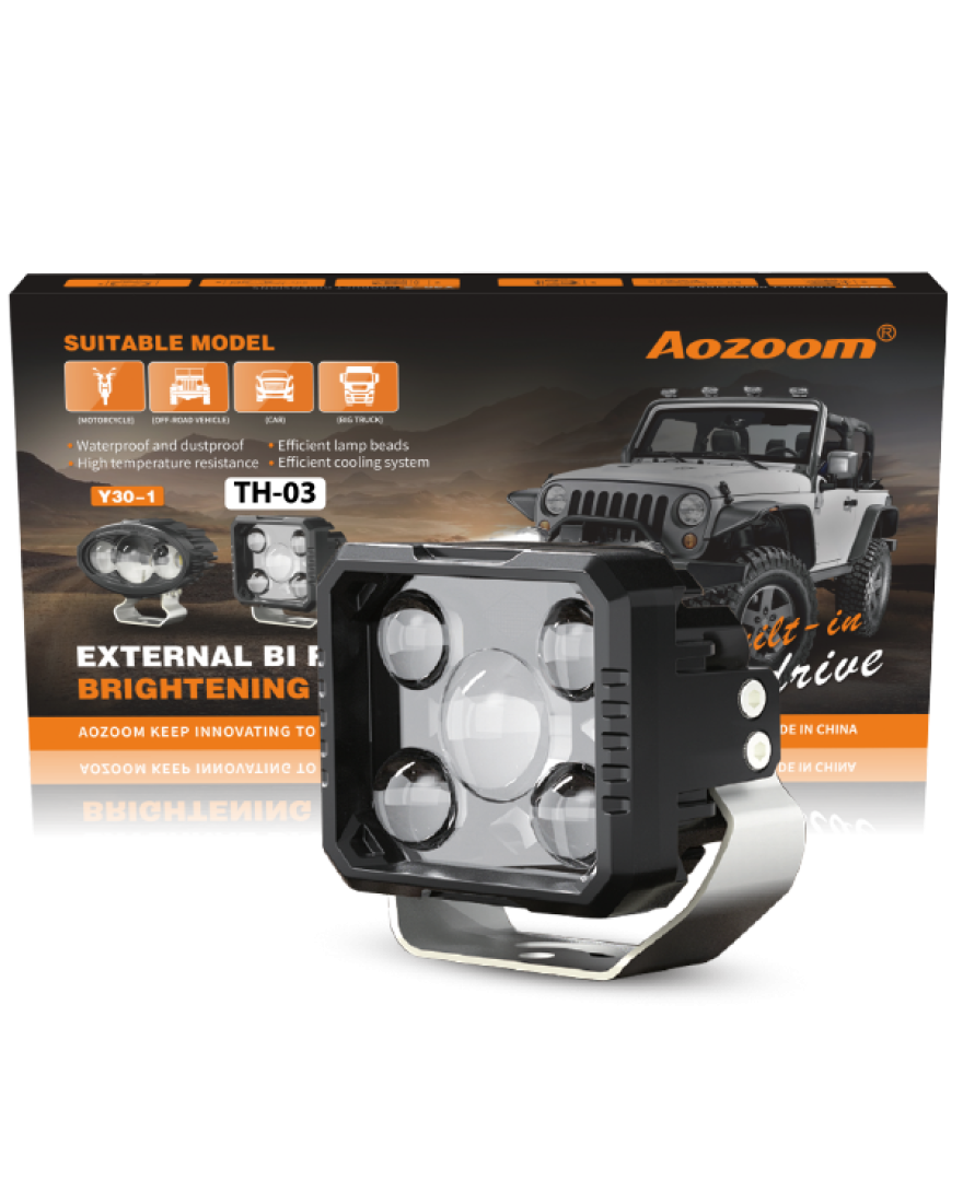 Aozoom TH 03 External Bi Focal 5 Lens Auxillary Light 70W