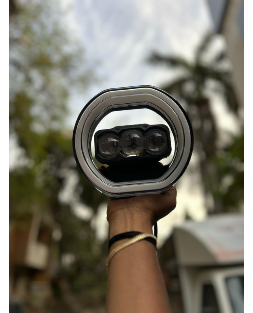 Aozoom TH 08 External Bi Focal 7 inch Light 95W | LED | LASER