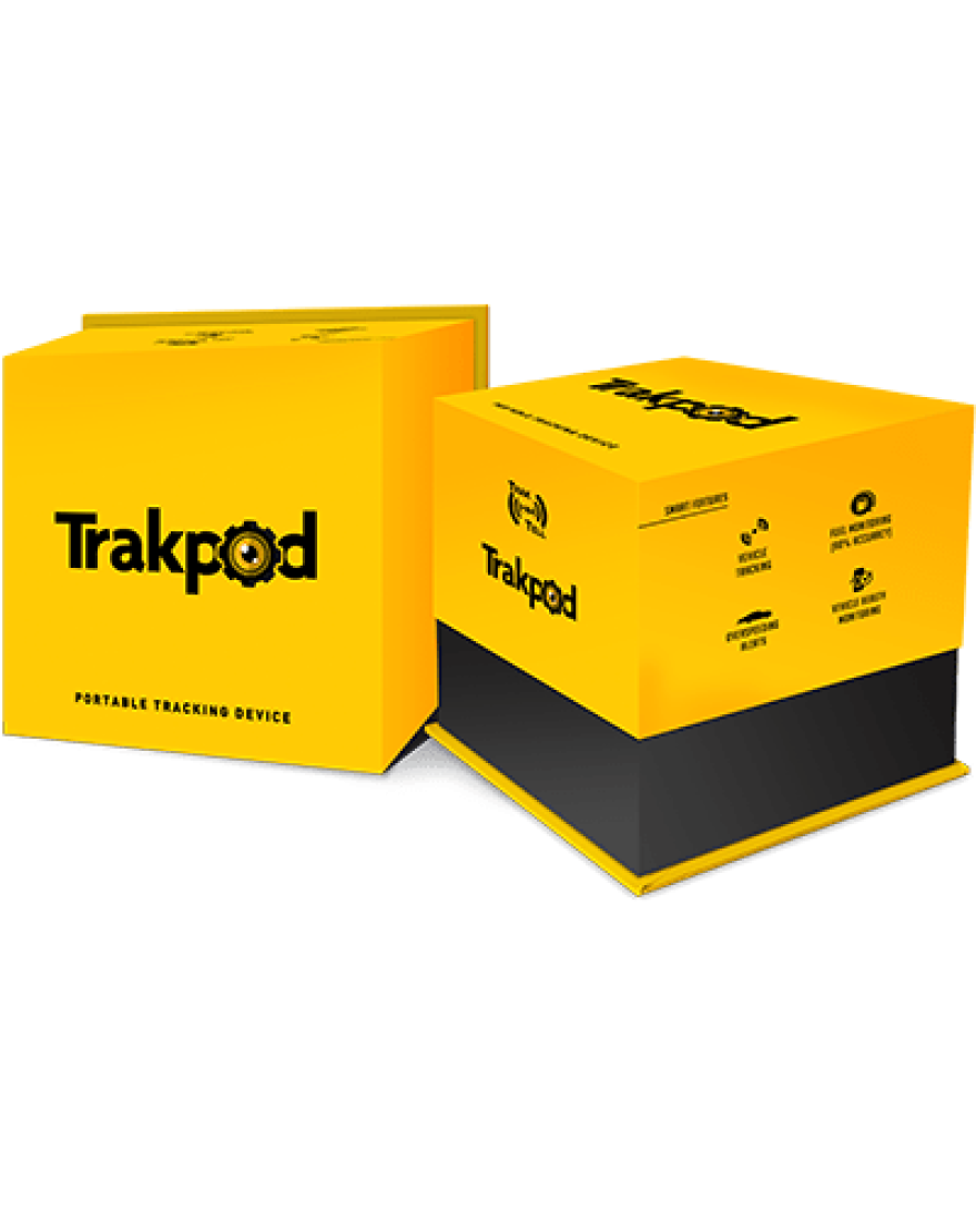 Trakpod GPS Car Tracking System with 3 Year, 4G SIM and Watchman