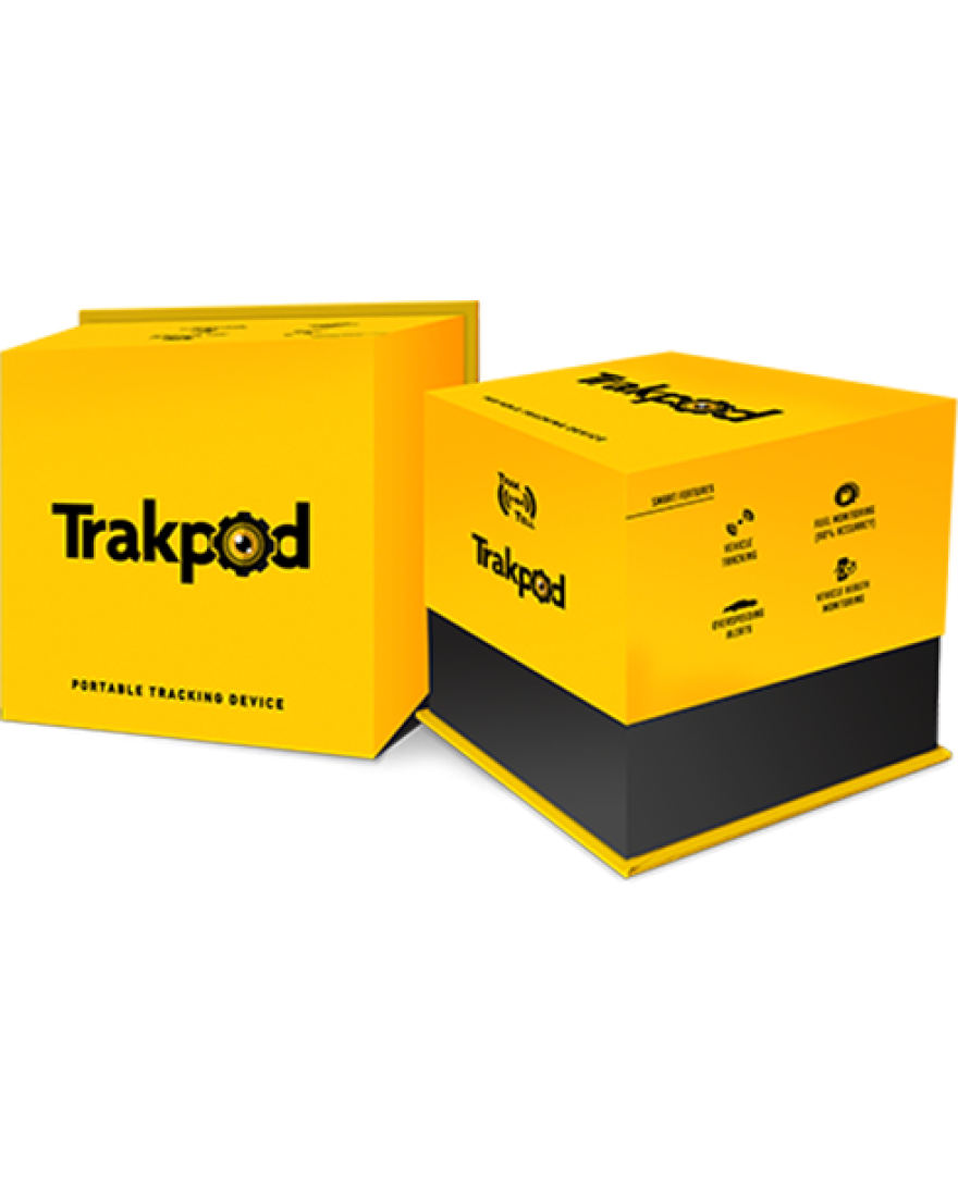 Trakpod GPS Car Tracking System with 5 Year 4G SIM and Watchman