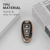 Keycare TPU Key Cover Compatible for Urban Cruiser Smart Key | TP04 Gold Black