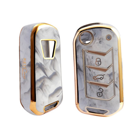 Keycare TPU Key Cover Compatible for Scorpio-N, TUV 300 Plus, XUV 300, XUV400, XUV700, Marazzo, Bolero 2020, Scorpio, Thar Flip Key | TP09 Marble Finish Keycare TPU Key Cover Compatible for Scorpio-N, TUV 300 Plus, XUV 300, XUV400, XUV700, Marazzo, Bolero 2020, Scorpio, Thar Flip Key | TP09 Marble Finish