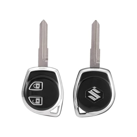 Keycare TPU Key Cover Compatible for Swift, DZire, Ignis, Ciaz, Baleno, SCross, Vitara Brezza, WagonR, Ertiga, XL6, Alto, Celerio, Ritz 2b Remote Key | TP23 Silver Black Keycare TPU Key Cover Compatible for Swift, DZire, Ignis, Ciaz, Baleno, SCross, Vitara Brezza, WagonR, Ertiga, XL6, Alto, Celerio, Ritz 2b Remote Key | TP23 Silver Black