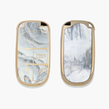 keycare TPU Key Cover | TP28-MRB | Marble Finish | Compatible with Compass, Meridian